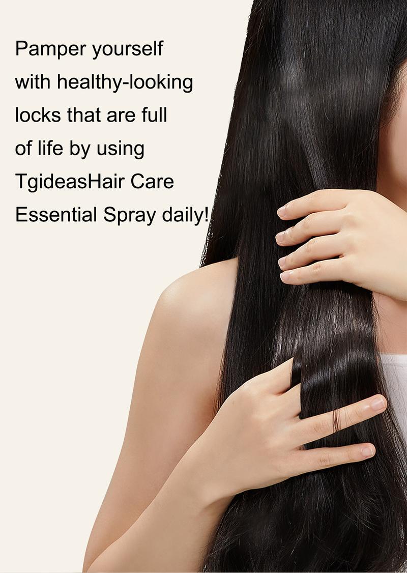 Tgideas 80ml Conditioning Oil Spray Scalp & Hair Strengthener Leave-In Conditioner Comforting