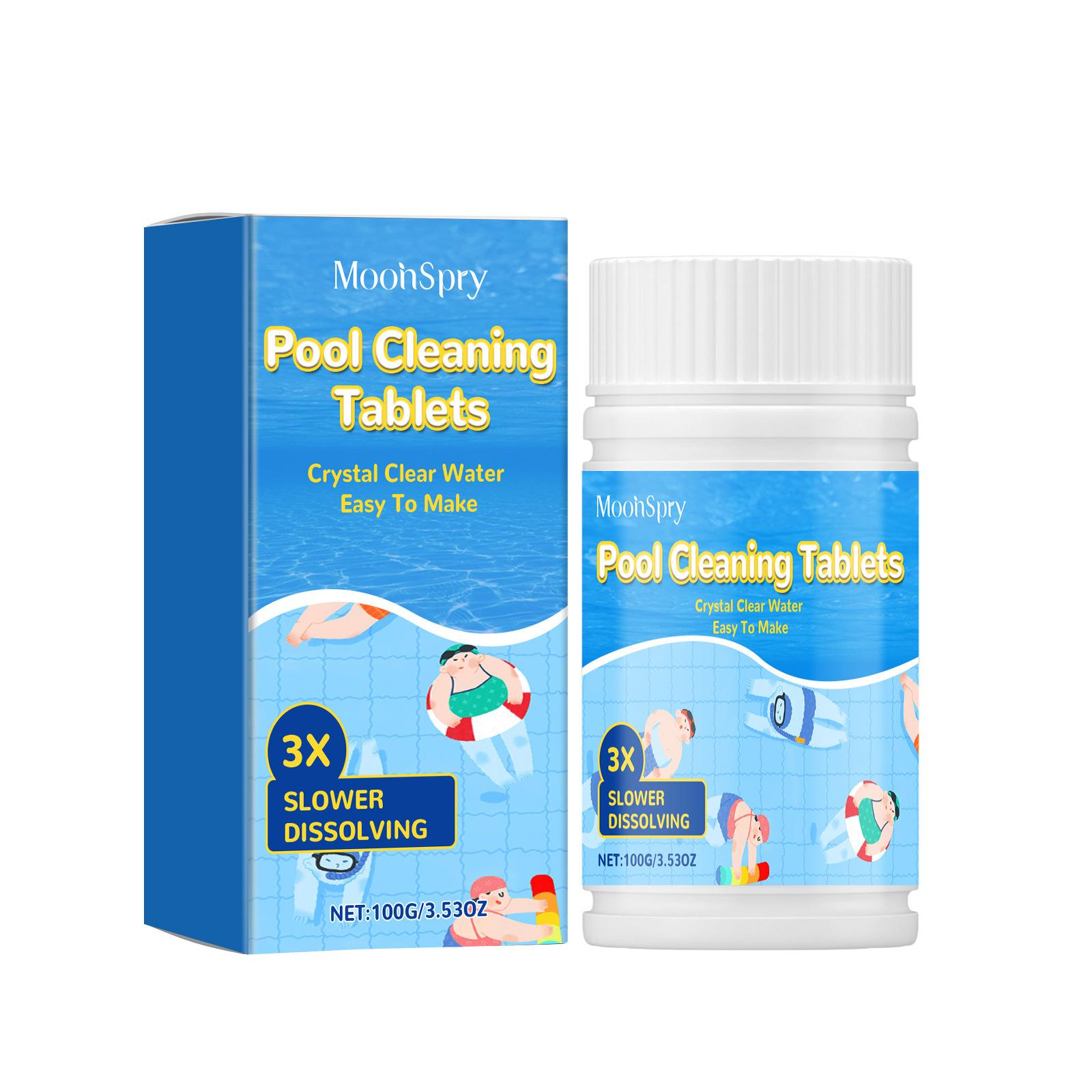 Pool Winterizing Cleaner, Fast Acting Water Clarifier, Flocculant, Prevents Turbidity, Odor Eliminator, Ideal for Family Pools, Pool Cleaner Tablets Pool Winterizing Cleaner, Fast Acting Water Clarifier, Flocculant, Prevents Turbidity, Odor Eliminator, Ideal for Family Pools, Pool Cleaner Tablets