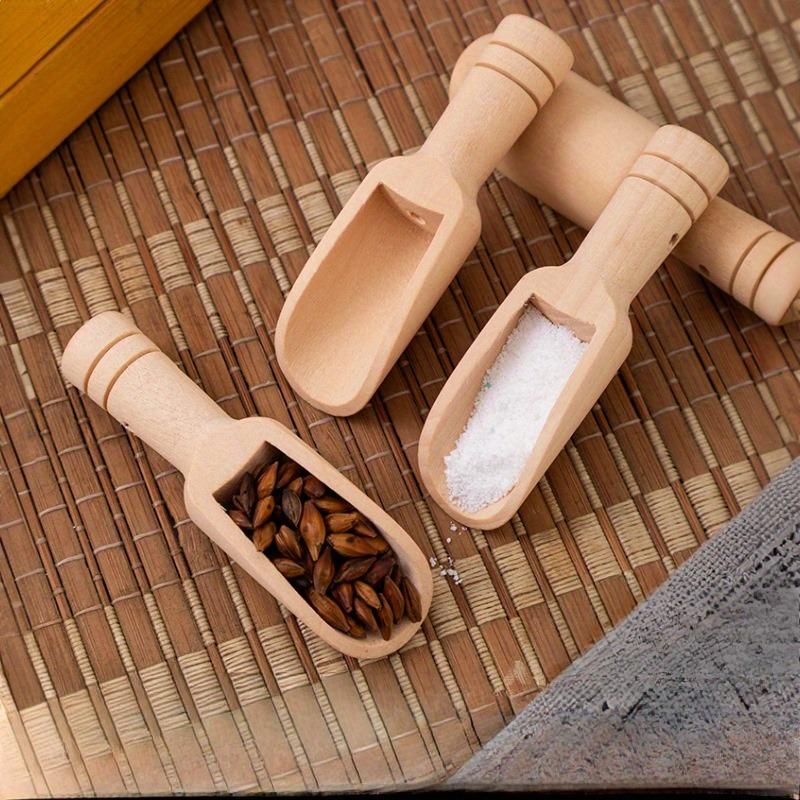 2pcs Wooden Spoon - Suitable for coffee, tea, milk powder and seasonings, versatile kitchen utensil