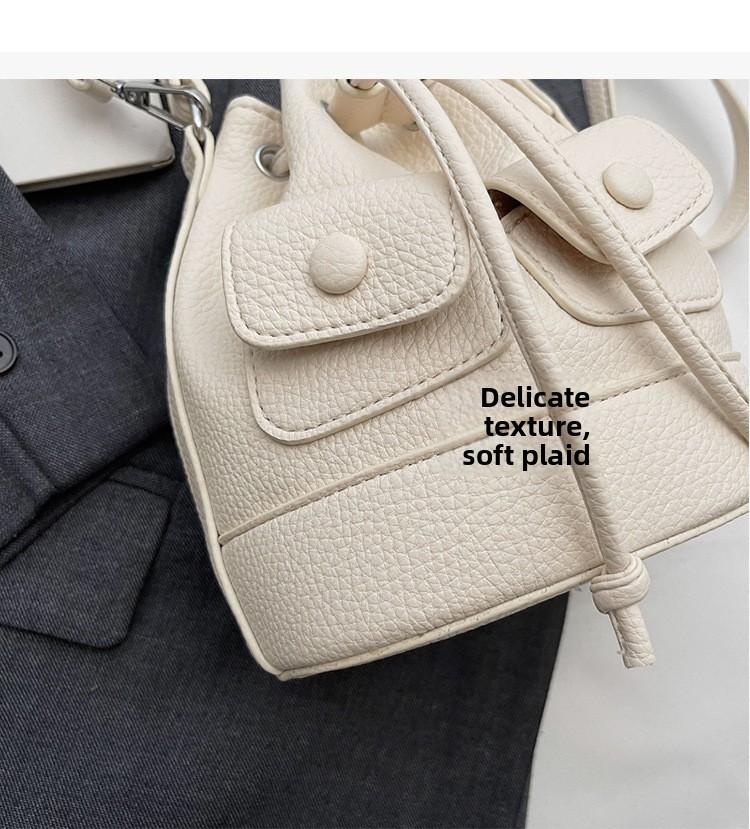 Candy Color Drawstring Bucket Bag, Multi-Option Handheld & Crossbody Purse, Elegant Versatile Shoulder Bag for Women outdoorfun Candy Color Drawstring Bucket Bag, Multi-Option Handheld & Crossbody Purse, Elegant Versatile Shoulder Bag for Women outdoorfun