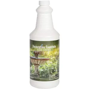 Algaecide and Clarifier - 32oz - Kills and Inhibits All Types of Algae Growth, Formulated for Small Ponds and Water Features, Treats up to 32,000 Gallons