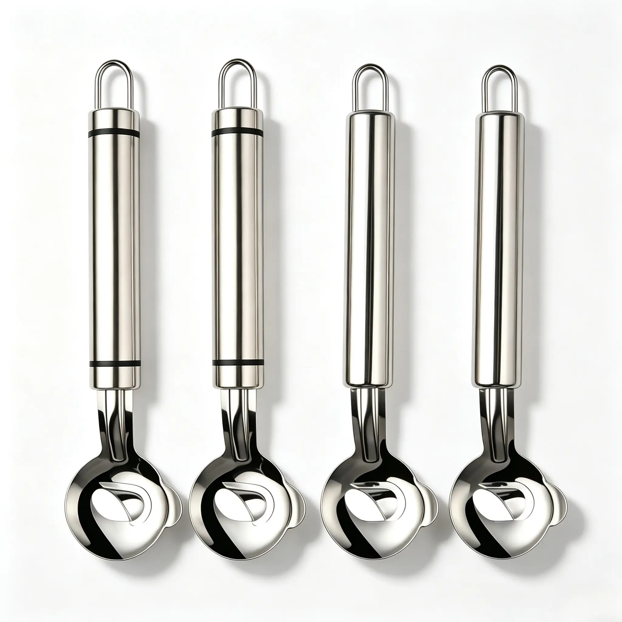 4 Pcs Stainless Steel Cactus Peeler Spoon Set, Multi-Purpose Kitchen Tool for Vegetable Prep & Homemade Noodle Cutting,party,decor,festive,acrylic,Adjustable,wall,ideal,mini,new
