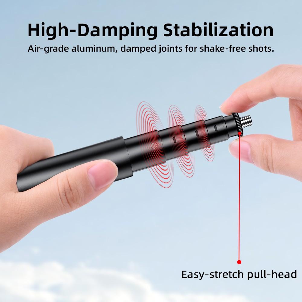 Pocket 4/3 Extended Selfie Stick, Action4 Extension Pole, Insta360 X5 Tripod Stand Accessory, Perfect for Photography Lovers