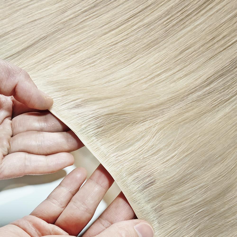 YoungSee Injection seamless tape in weft  Wide Tape in Hair Extensions Real Human Hair Tape in Extensions Woman Real Remy Skin Weft Seamless Fullness Silky Straight for Daily Wedding Party Wide Tape Long Weft Tape in Hair Extensions Outdoor SpringStatemen