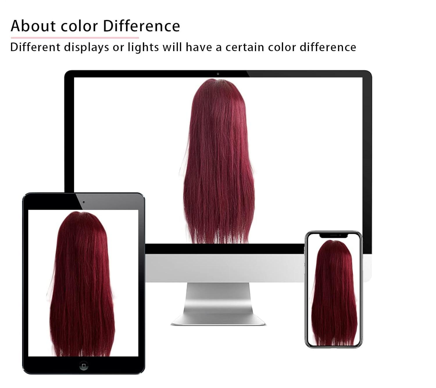 TikTokShopBlackFriday Burgundy Lace Wig Straight Brazilian Human Hair Wigs 99J Colored 13x4 Transparent Lace Frontal Wig for Women Pre Plucked Red Wig 180% Density Bling Hair