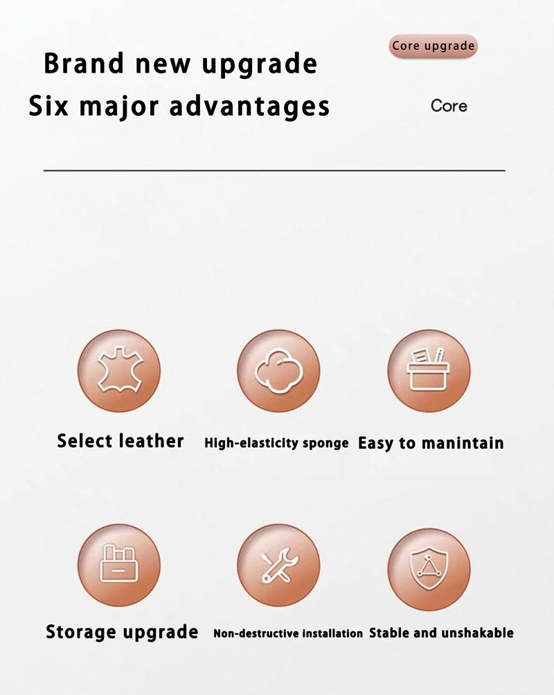 AutoVerve Elite-Car Center Console Armrest Pad, Multifunctional 4 in 1 Pad for Car Armrest Box, Car Storage Bag, Car Console Organizer, Car Interior Accessories, Car Organization Supplies