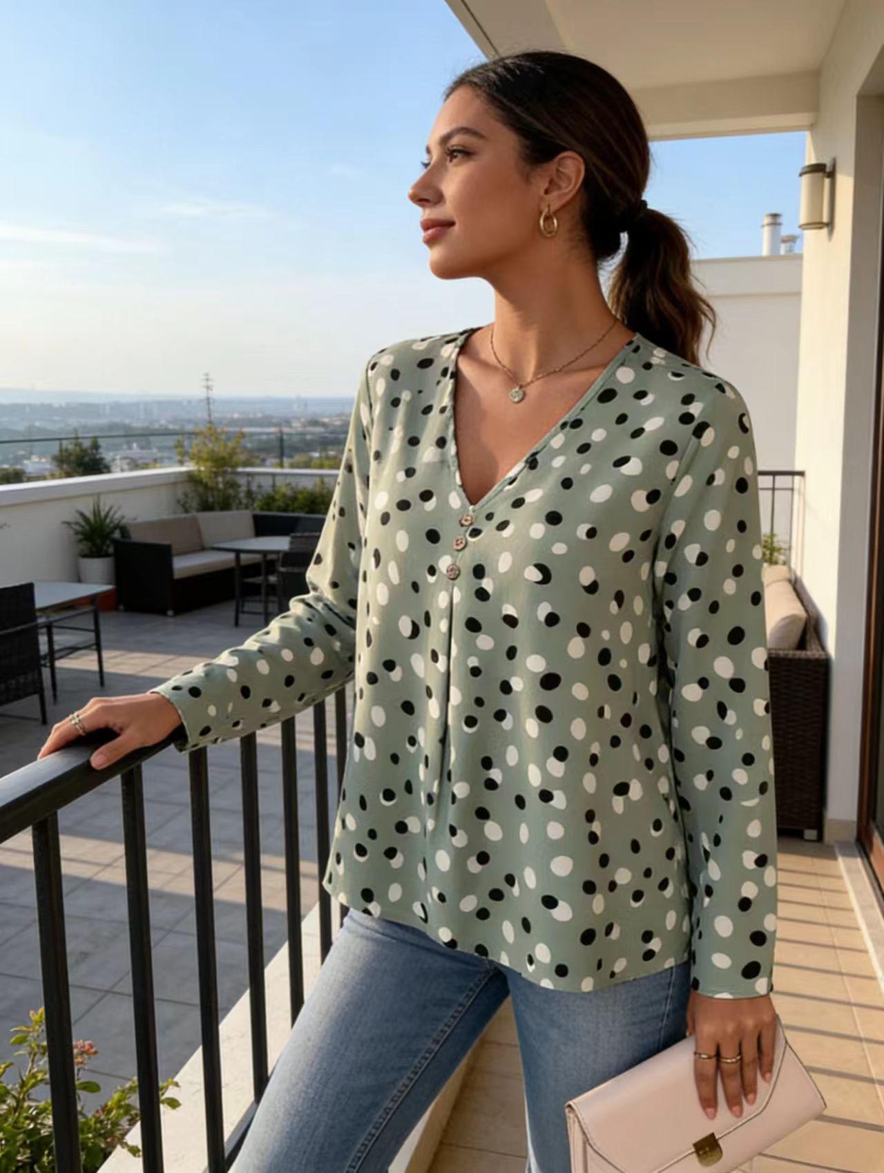 Women's Plus Size Fashion Casual T-Shirt, Random Print Design, Comfortable Daily Wear, Stylish Ladies' Top for All Seasons