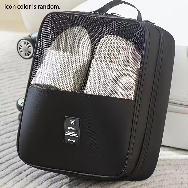 2-in-1 Travel Shoe Storage Bag, Luggage Shoe Box, Shoe Cover, Slipper Storage Bag for Business Trips and Travel