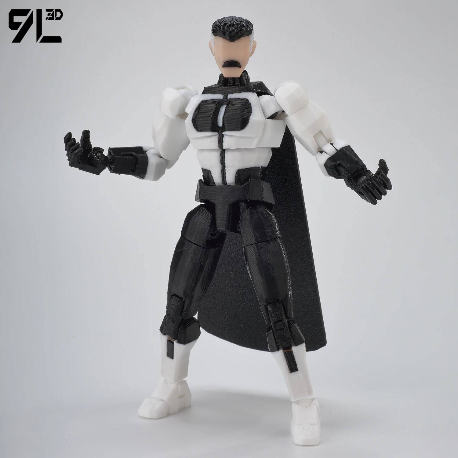 9L3D Invincible Slayer Daryl Dixon Lucky13 Action Figure Dummy13 Multi-Jointed Collectible Model Toys Titan13 Birthday Gifts T13
