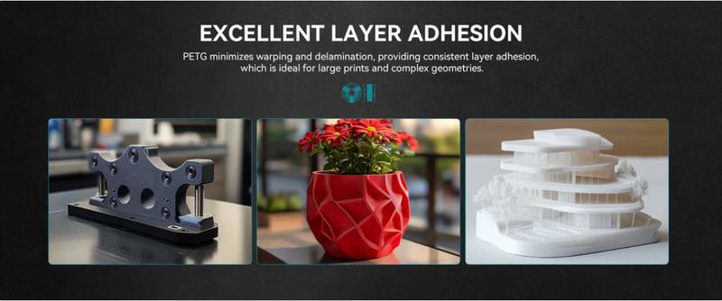 High Speed Matte PETG 3D Printer Filament 1KG for Smooth Matte Finish