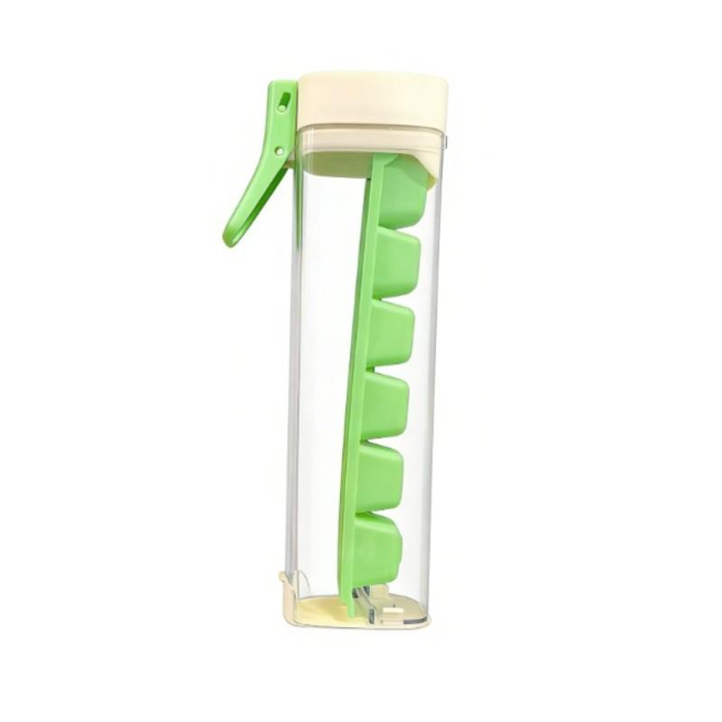 Self-Made Small Single-Hand Press Ice Tray, Simple 6-Cavity Refrigerator Ice Cube Mold, Easy-To-Use Ice Maker for Home Kitchen Self-Made Small Single-Hand Press Ice Tray, Simple 6-Cavity Refrigerator Ice Cube Mold, Easy-To-Use Ice Maker for Home Kitchen