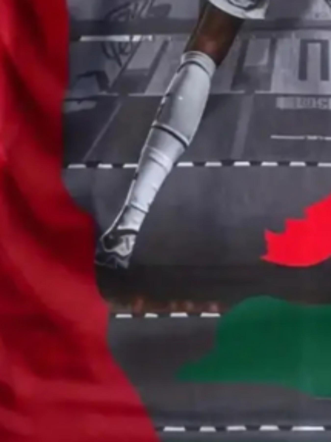 Men's Portugal Flag Football Print T-Shirt, Street Style Round Neck Short Sleeve Top, Sporty Loose-Fitting All Seasons Clothing