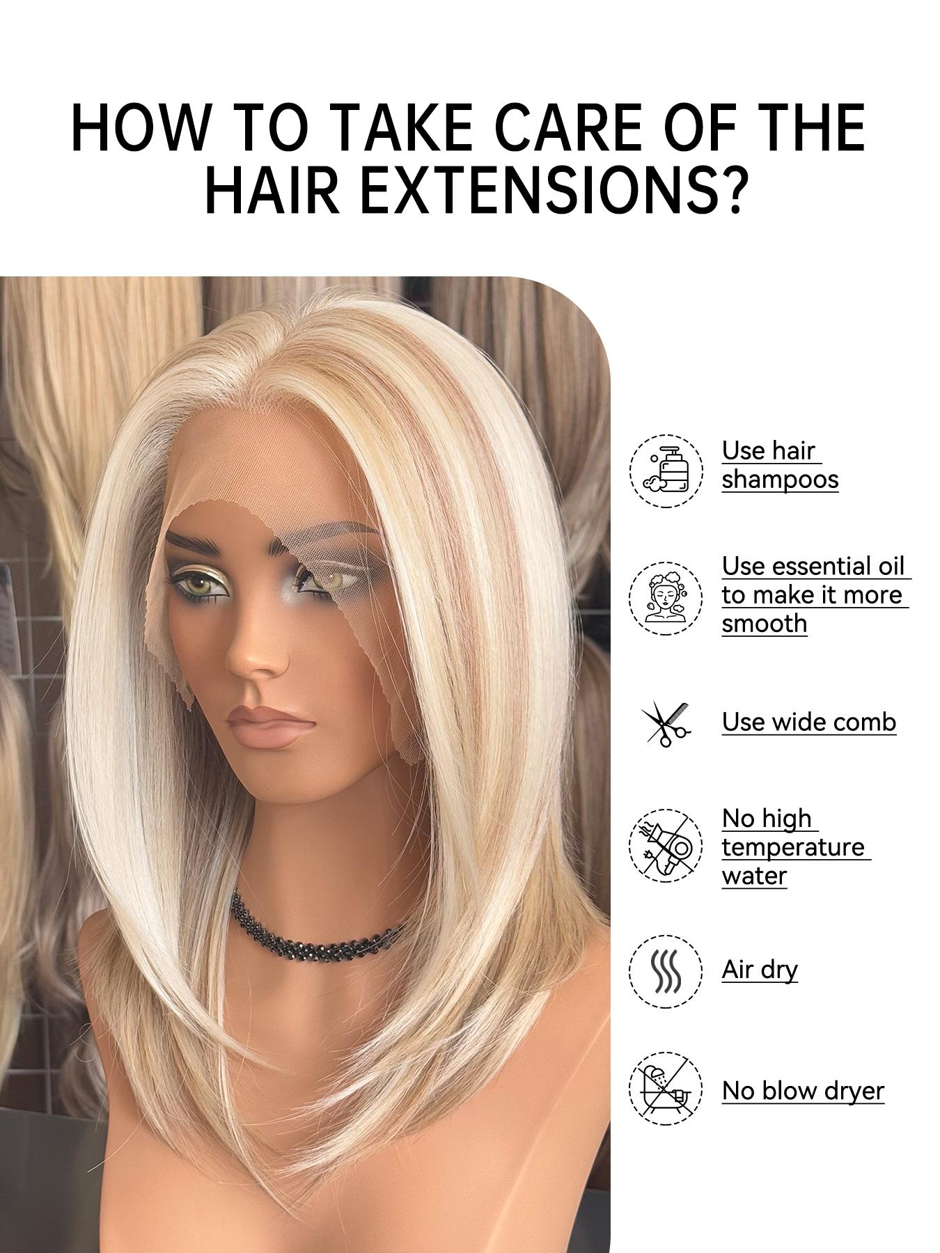 Topshe 13x6 HD Lace Front Wig Blonde Highlights Shoulder Length Curly Hair, Heat Resistant, Breathable, Women's Holiday Wig