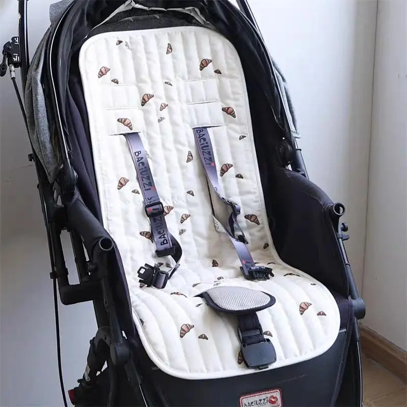 Stroller Seat Cushion Summer Baby Thin Type Seat Cushion Universal Pushchair Pad