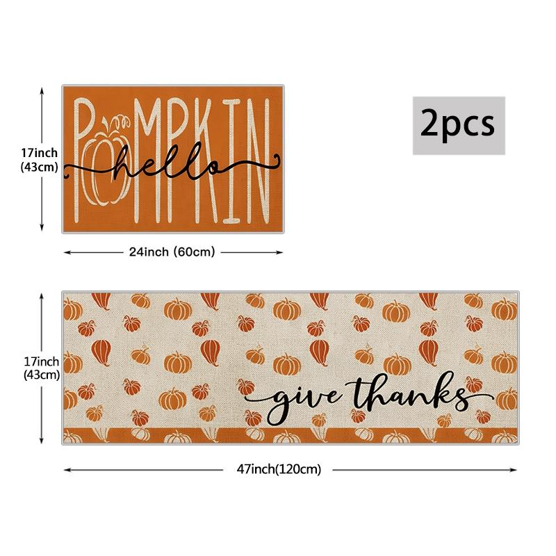 Christmas gingerbread man candy Floor mat for farmhouse kitchen Rug restaurant floor laundry room decor carpet mat Cartoon Pattern Rug Decorative Area Rug