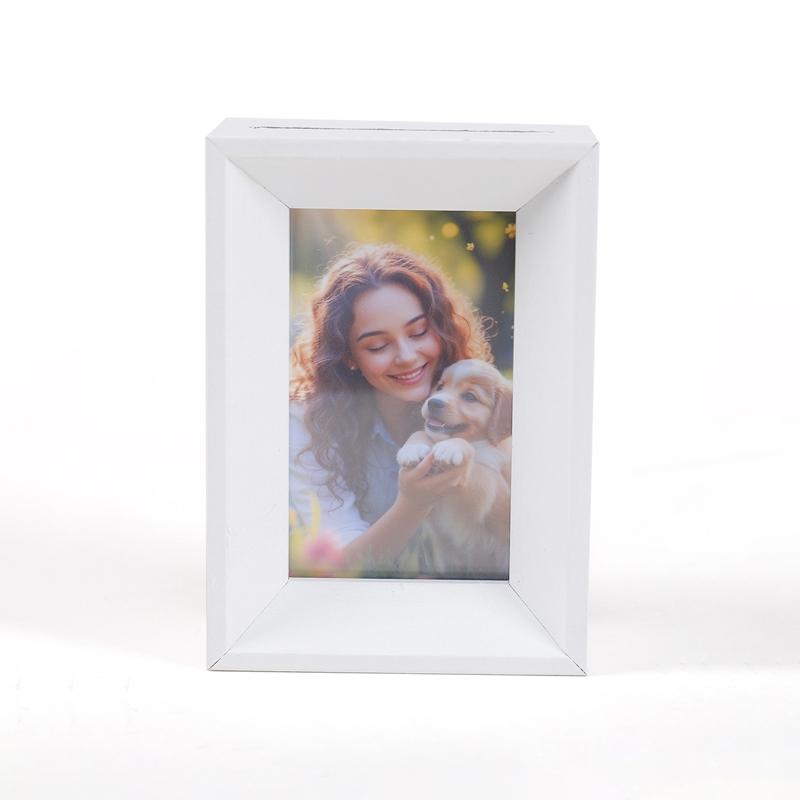Vintage Style 3 Inch Photo Frame, Mini Decorative Frame for Living Room Bedroom, Holds 2 Photos, Ideal Gift for Birthdays Holidays