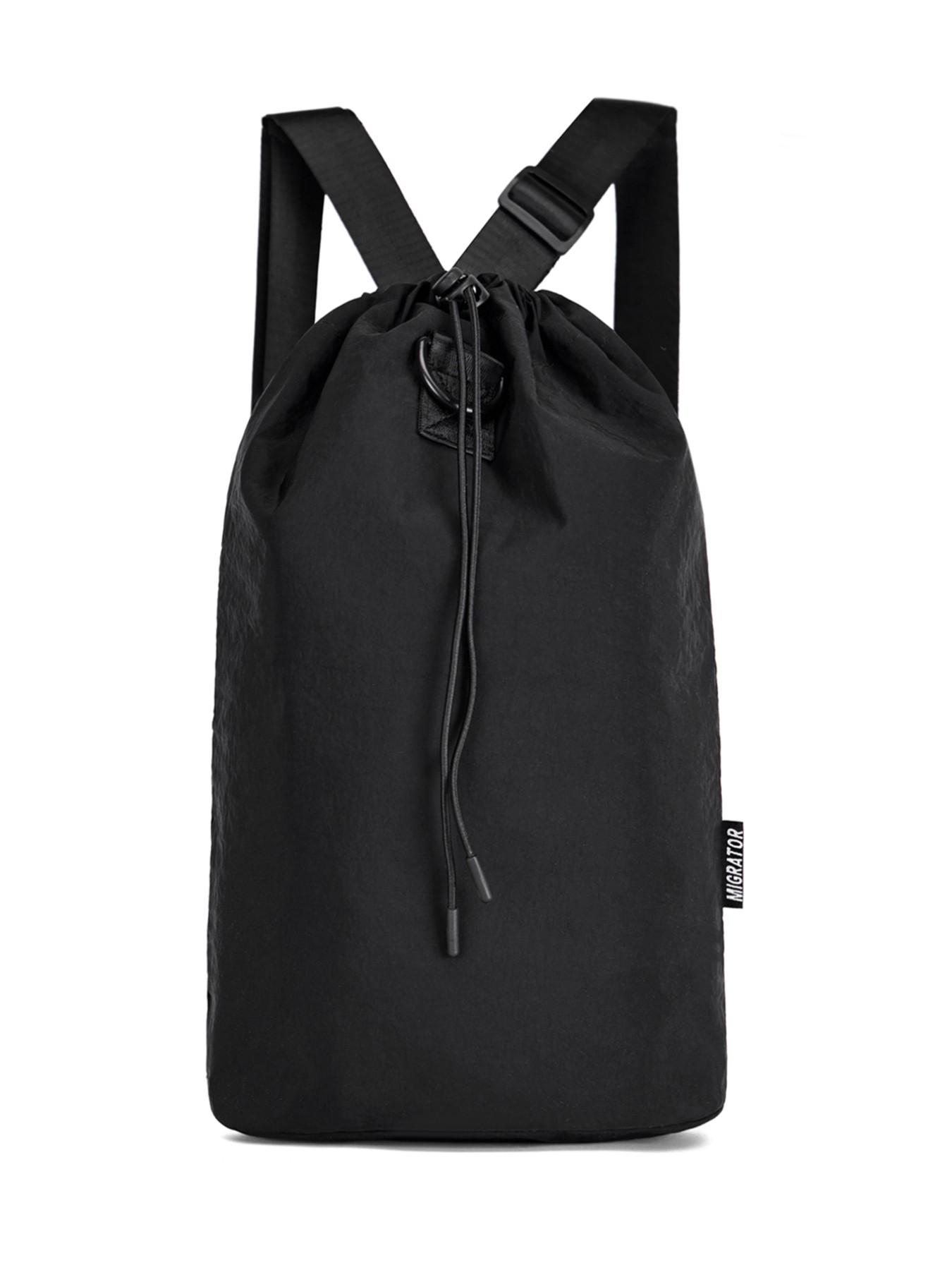 Multifunctional Drawstring Bucket Bag, Casual Commute Crossbody, Lightweight Nylon, Outdoor Versatile Shoulder Bag, Durable Anti-Scratch Fabric