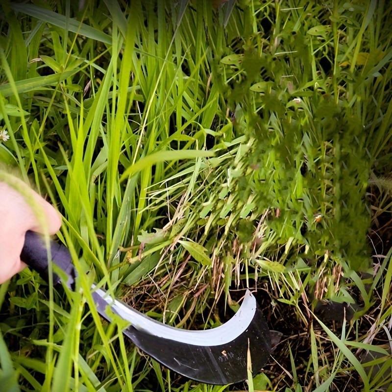 Curved Scythe for Grass Cutting, Vegetable Harvesting, Pruning Branches, Garden Tool, Durable and Efficient, Ideal for Farming and Gardening