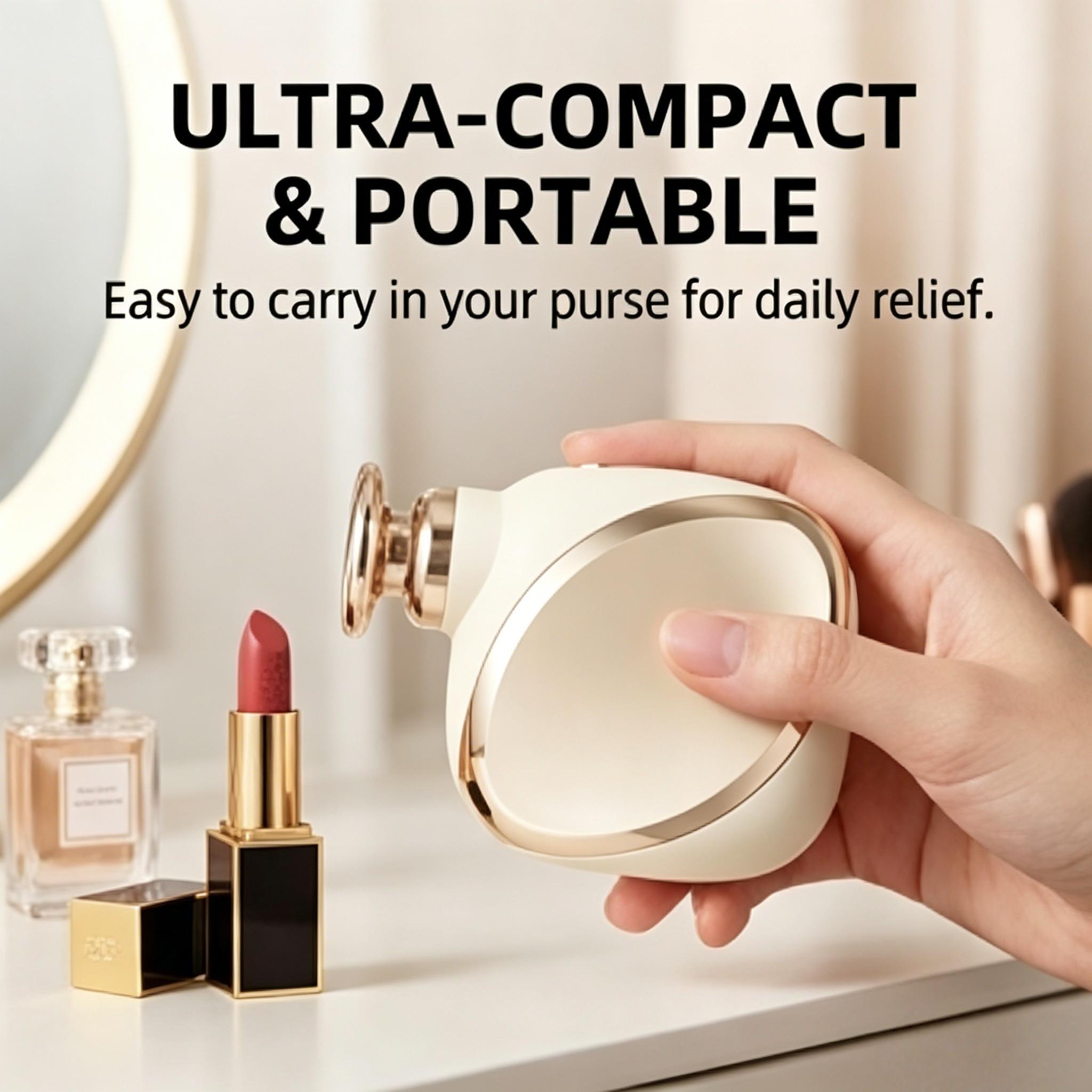 Portable Mini Fascia Gun, Adjustable Intensity, Relieves Fatigue, Massage Tool, Ideal for Muscle Recovery, Compact Design