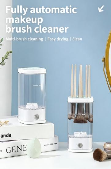 Automatic Electric Makeup Brush Cleaner, Multifunctional Beauty Tool, Ideal for Daily Use, Essential Gadget for Perfect Application