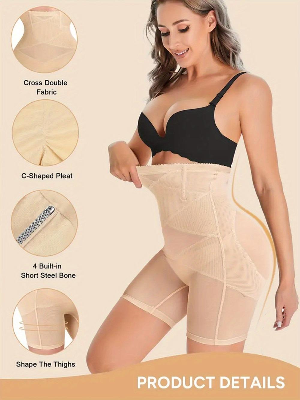 Women Tummy Control Shapewear Panties High Waist Cincher Shaping Underwear Body Shaper Panty Girdle