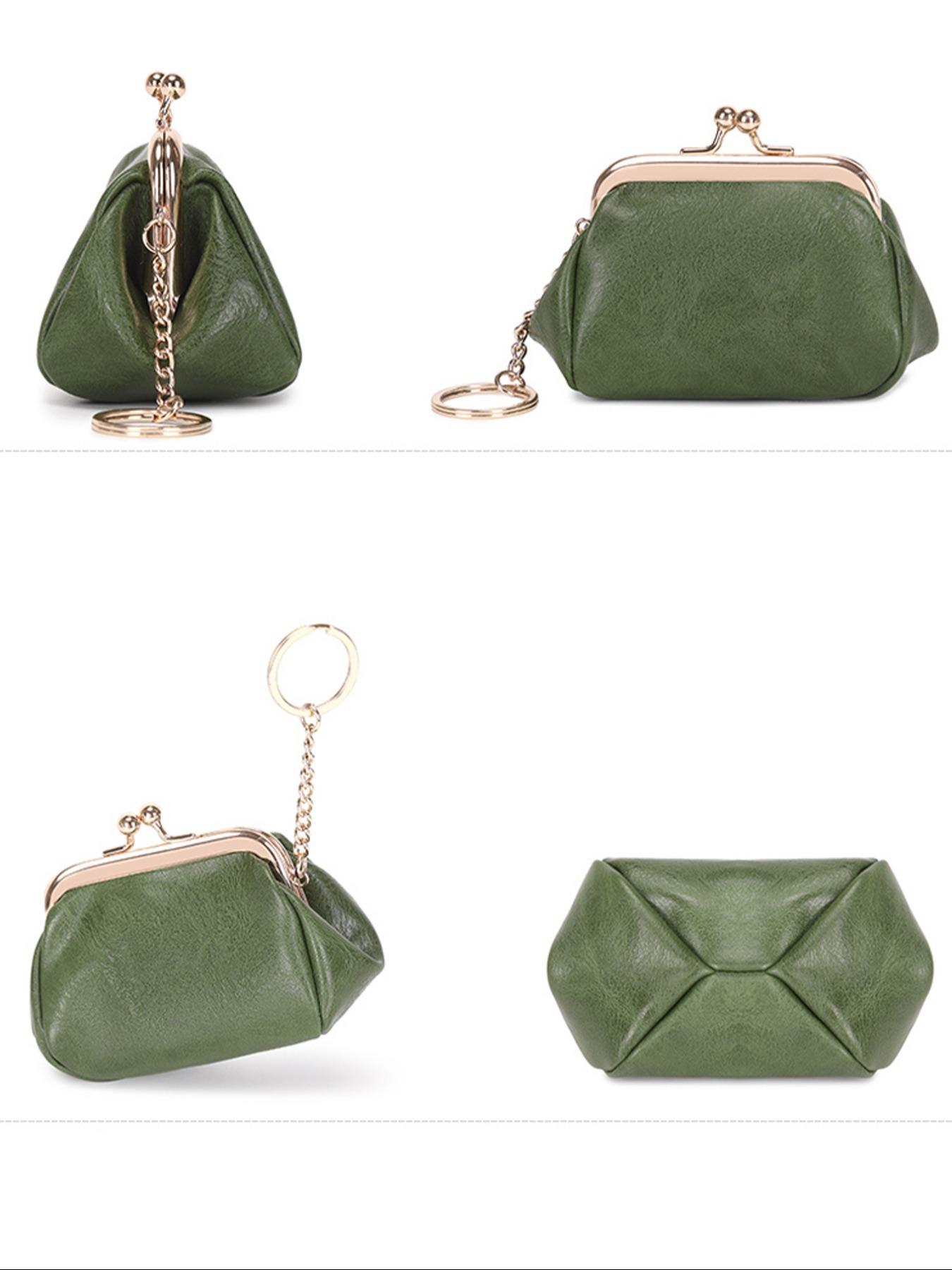 Women's Fashionable Solid Color Chain Strap Wallet, Casual Versatile Coin Purse for Daily Used, Trendy All-match & Exquisite Wallet for Birthday Gift, Elegant Fashion Wallet