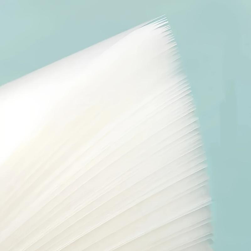 Transparent Sticky Note Pad, 50sheets Clear Square Sticky Labels Memo Pads, Stationery Kit Sticky Note Pads, Office Stationery & Supplies, Halloween Gift, Popular Items, Teenage Girl Gifts, Adhesive Stickers