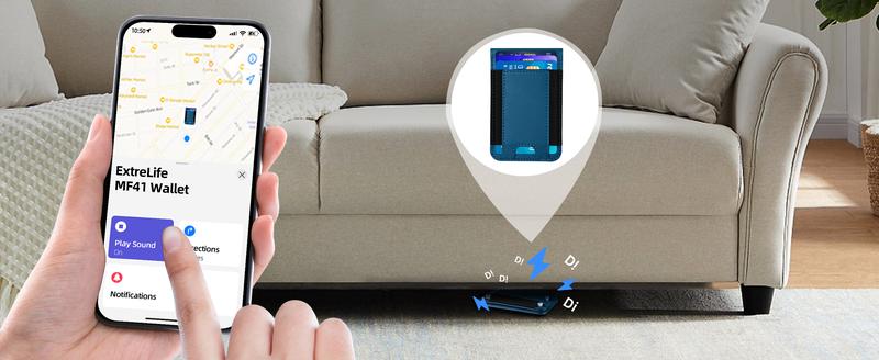 for 3-in-1 Magsafe Wallet, Works with Find My, Upgrade with Phone Wallet and Adjustable Stand, 3 Card Slots, Magnetic Wallet for Phone 16 15/14/13/12 promax plus Series, Fit 8 Cards, RFID Blocking, Blue