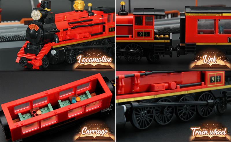 2in1 Harry Magic Train & Bookends Building Set, Valentine's Day gifts Home Decorative Building Block Toy, Ideal Collectible & Display Building Toys for Adults & Children,Cool Bookshelf Organizer & Home Decor 1068PCS vdaygift 2in1 Harry Magic Train & Bookends Building Set, Valentine's Day gifts Home Decorative Building Block Toy, Ideal Collectible & Display Building Toys for Adults & Children,Cool Bookshelf Organizer & Home Decor 1068PCS vdaygift