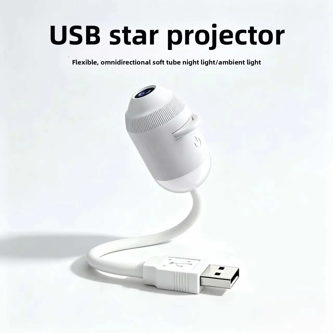 Starry sky lamp, moon lamp, bedroom creative LED night light, logo projection lamp, internet-famous background light
