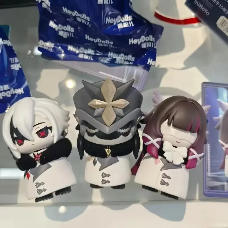 Genshin Impact Fatui Harbinger Series Genuine Q-Version Blind Box Toys - Random 1pc, New In-Stock Decorations, 1-3cm Size Error, Birthday Gifts (Toys & Hobbies Specialty DIY Supplies)