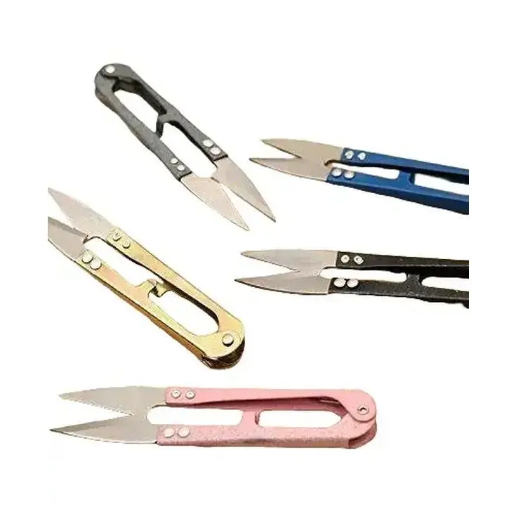 5-Piece Embroidery Sewing Snips - Thread Cutter Scissors, Yarn & Thrum Clippers