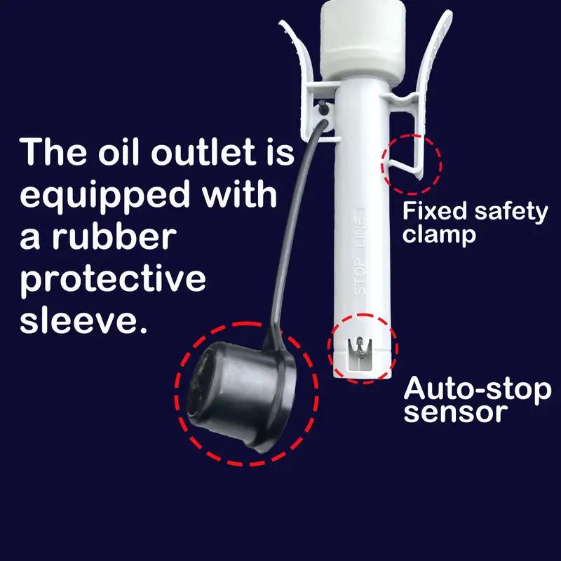 Automotive nozzle series battery-powered fuel pump compact portable