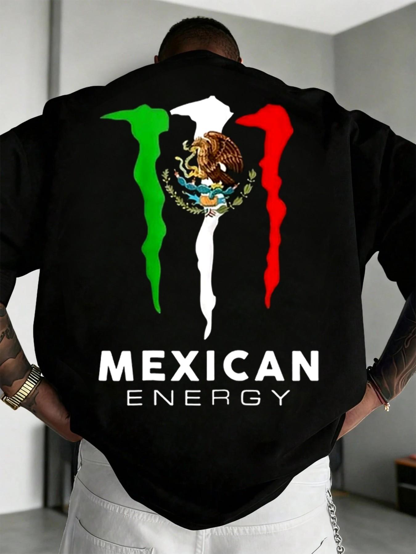 🔥 Mexican Energy Graphic Tee | Trending Mexico Flag Claw Shirt Viral Mexican Energy tee! Bold green-white-red claw design with the golden eagle. unisex fit. Perfect for Mexico heritage lovers. #MexicanPride #TrendingTee