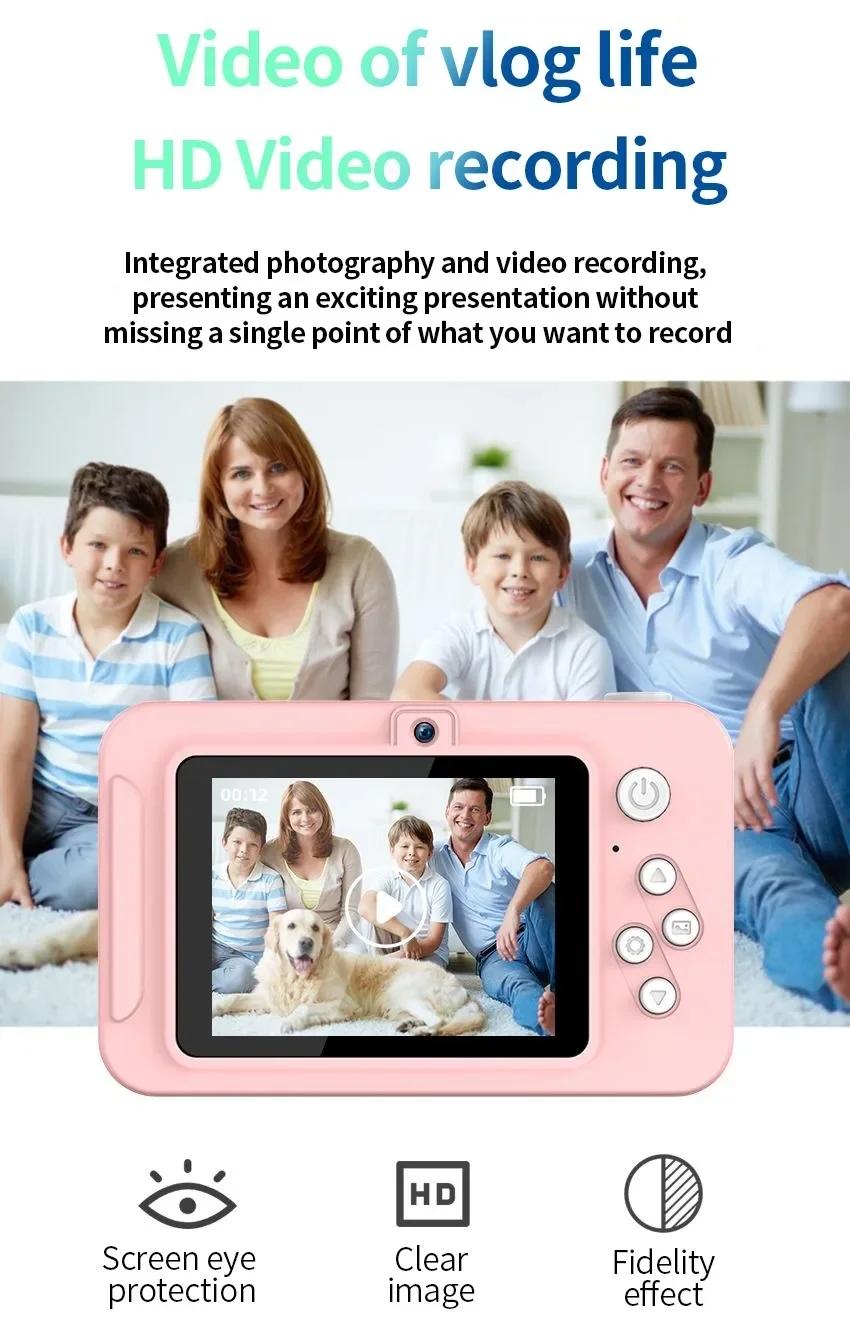 4K Digital Camera 44m Campus Mini, High Definition High Pixel, Small Student Party, Entry Level Portable Card Machine, Travel