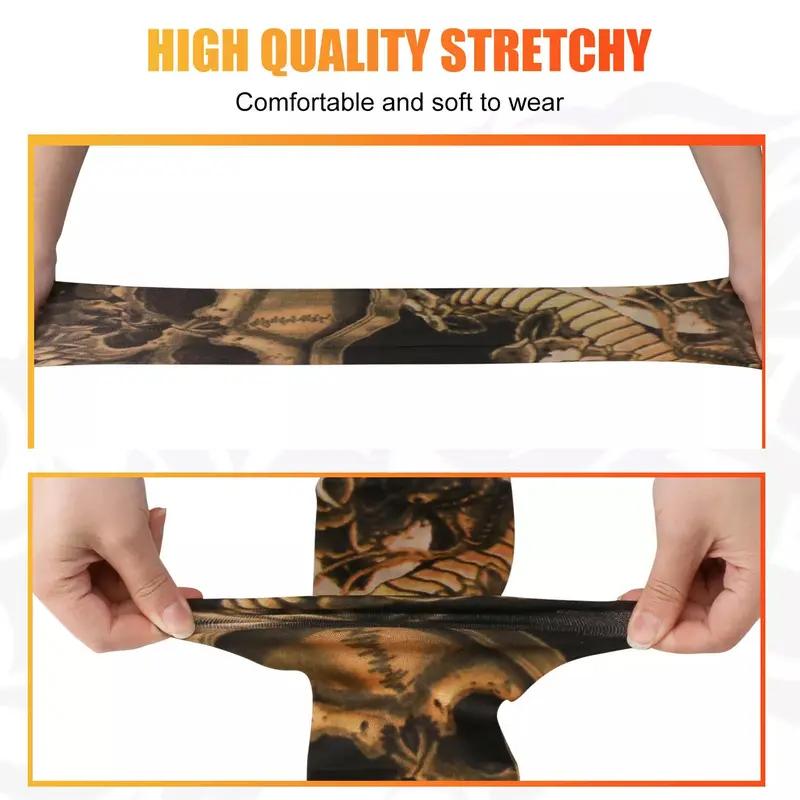 6PCS Halloween Cooling Tattoo Art Arm Sleeves Cover UV Sun Protection Sport Outdoor activities Set Temporary Fake Tattoo Sleeves for Men Women with Designs of Skull, Dragon, Rose, Koi Fish, Wolf, Buddha, Tribal 6PCS Halloween Cooling Tattoo Art Arm Sleeves Cover UV Sun Protection Sport Outdoor activities Set Temporary Fake Tattoo Sleeves for Men Women with Designs of Skull, Dragon, Rose, Koi Fish, Wolf, Buddha, Tribal