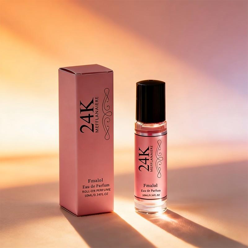 Fmalol24k Selected 10ML Rollerball Perfume, Attractive Scent, Compact and Portable, Perfect for Dates, Parties, and Various Occasions