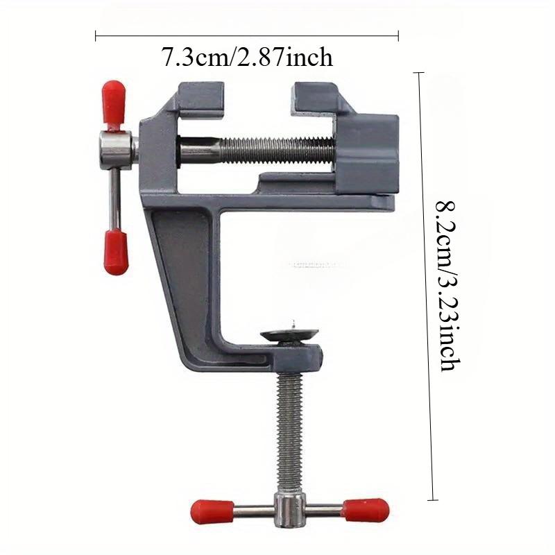 35MM Aluminium Alloy Table Bench Clamp Vise Multi-functional Bench Vise ...