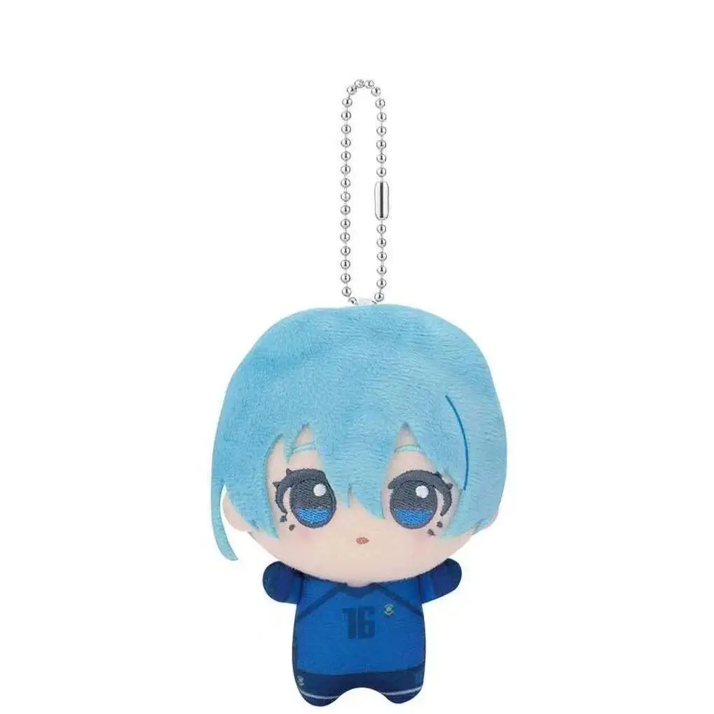 Original Anime Blue Lock Vol.7 Hiori You Isagi Yoichi Cosplay Plush Doll Fluffy Maumet Pendant Puppet Keychain Keyring Gifts