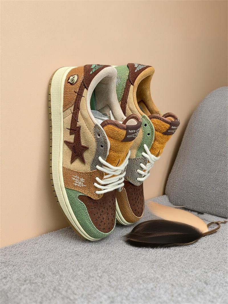 Unisex Flat Sole Skate Shoes, Outdoor Casual Shoes, Non-Slip Durable