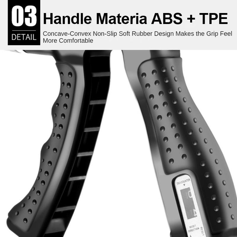 Grip strength training for hand and arm muscles, finger strength rehabilitation training, and fitness handshake training