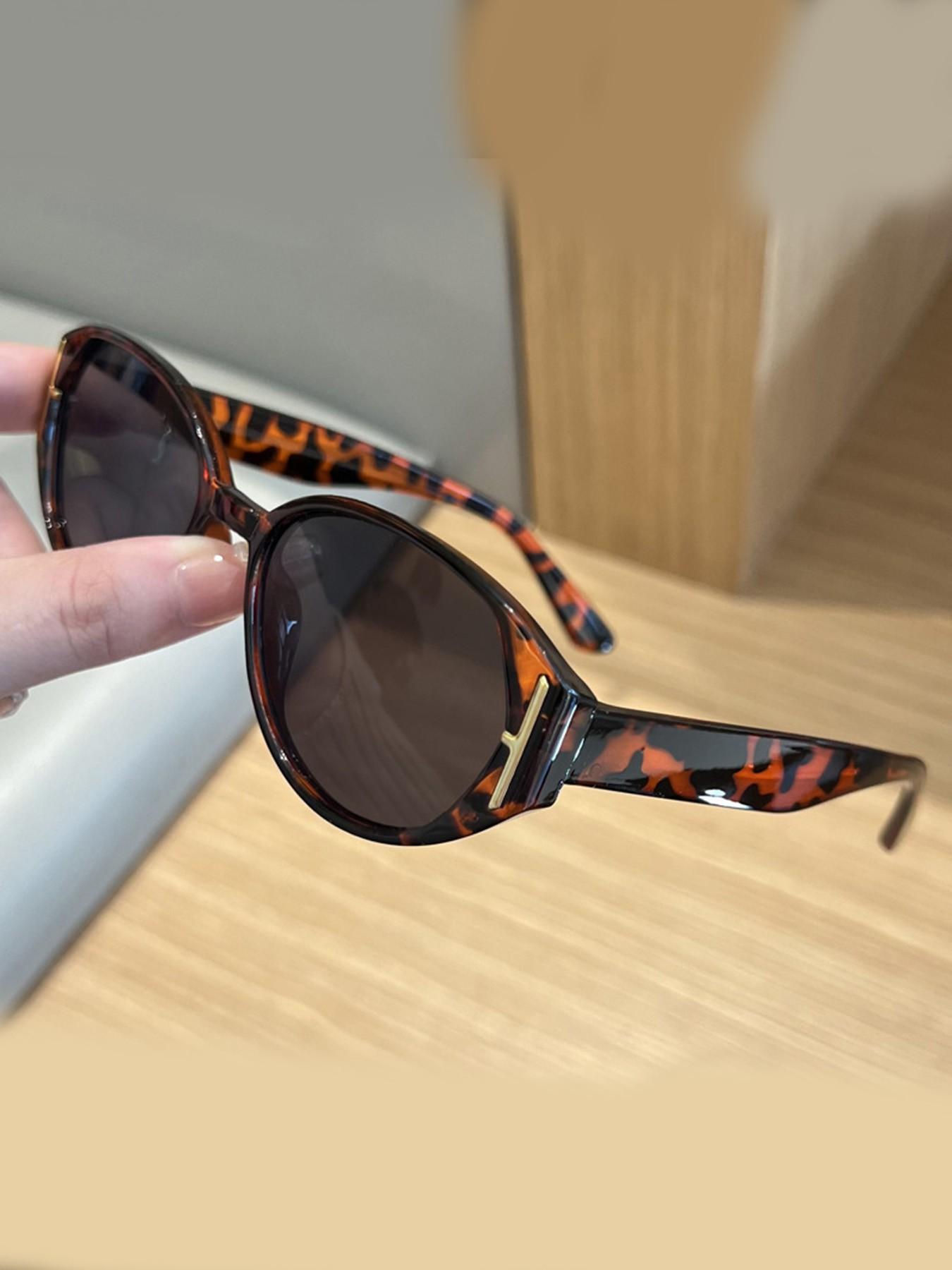 Small Frame Men's Glasses, Vintage Classic Decorative, Ideal for Beach Vacation, Women's Sunglasses, Fashion Accessory, All Seasons