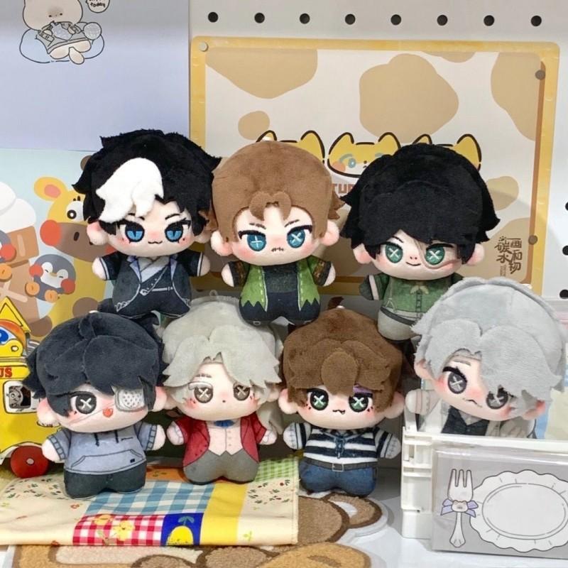 2026 new Cartoon Identity V Doll Keychain 10cm Plush Cotton Doll Pendent Explorer Composer Mercenary Anime Figure Keyring Fans Gifts