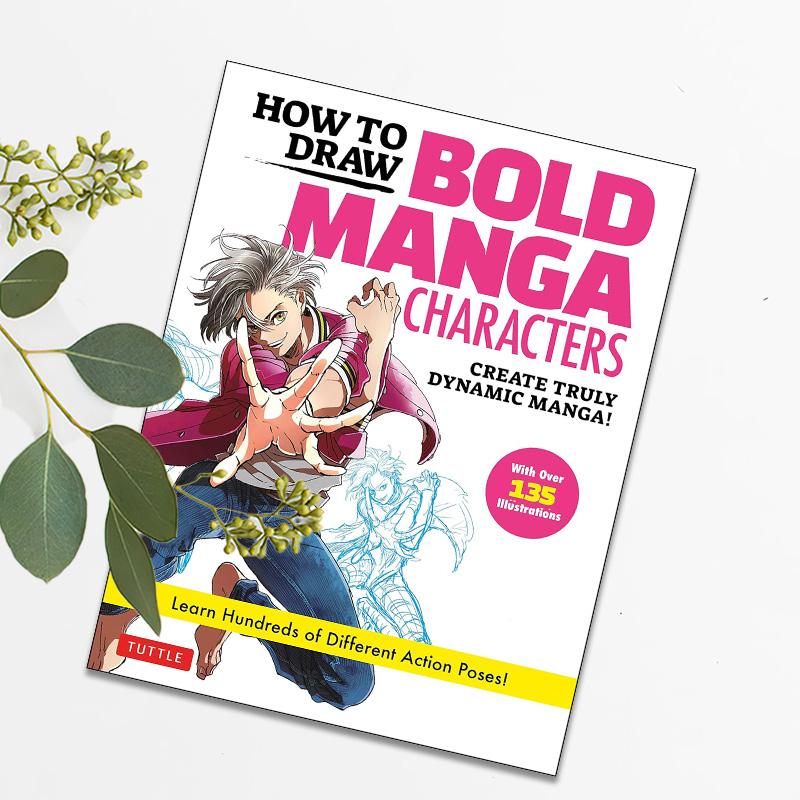 Quick Start Comic Sketch Drawing Tutorial Book, Action Poses, Portable Size 8.66x6.69 Inches, Ideal for Adults & Teens, Perfect Gift, No Pen Included