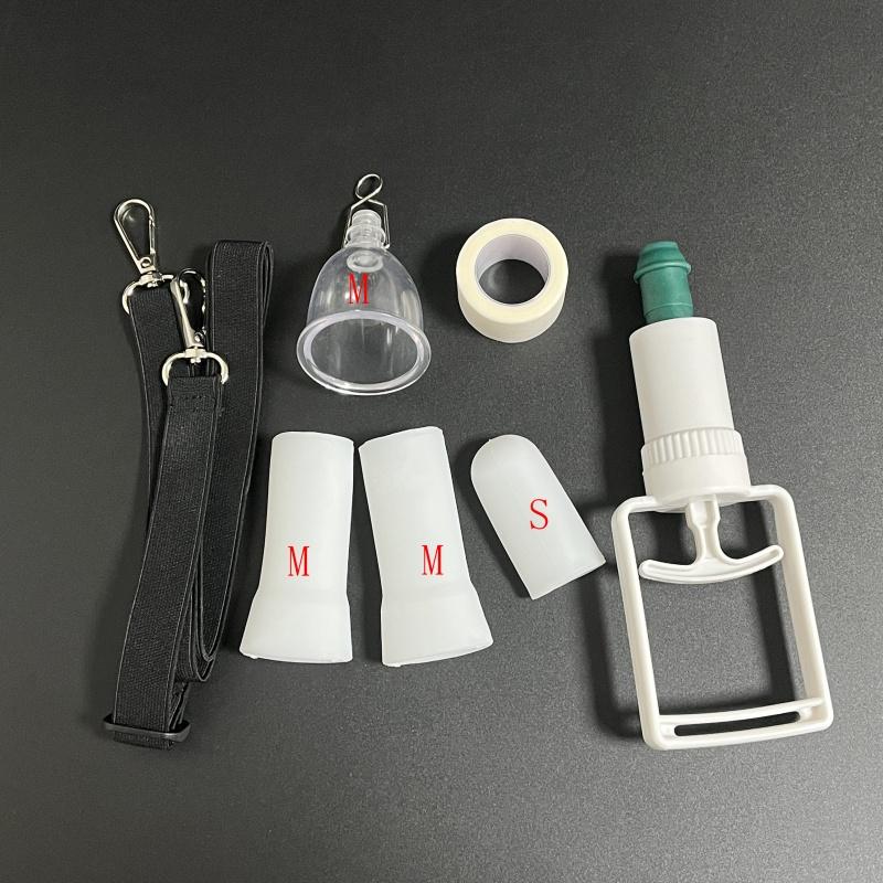 Chinese Cupping Set with One-Meter Strap Rope, Vacuum Cups Training Massager Kit, Home Essential Professional Suction Tool