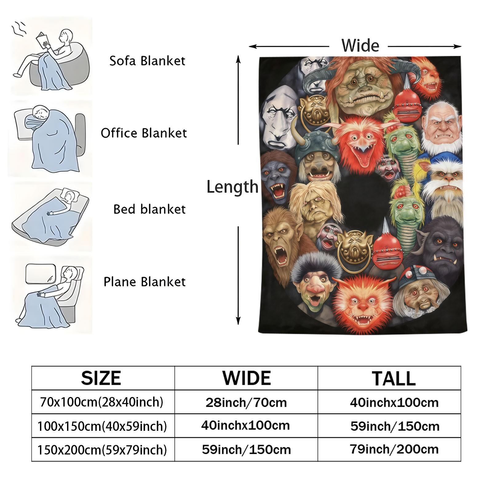 Labyrinth Pattern Blanket, Suitable For Children And Adults As Daily Holiday Birthday Gifts, Soft, Warm, And Lightweight Plush Blanket, Suitable For Bed, Sofa, Car, And Room Decoration