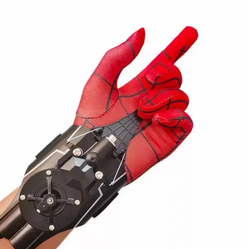 Electric Spider-Man Launcher Silk Spinner Automatic Reeling Spinner Spider Spinner Outdoor Toy Boy