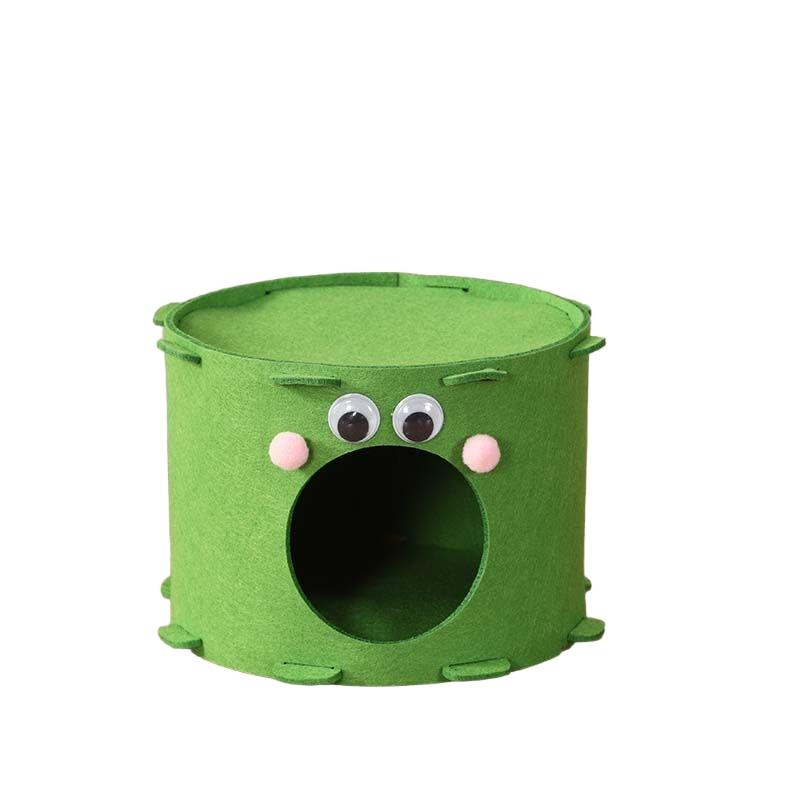 Small Hamster Hideout House, Universal Warm Nest, Breathable and Washable, Suitable for Honey Bag, Golden Bear, Guinea Pig, Bunny