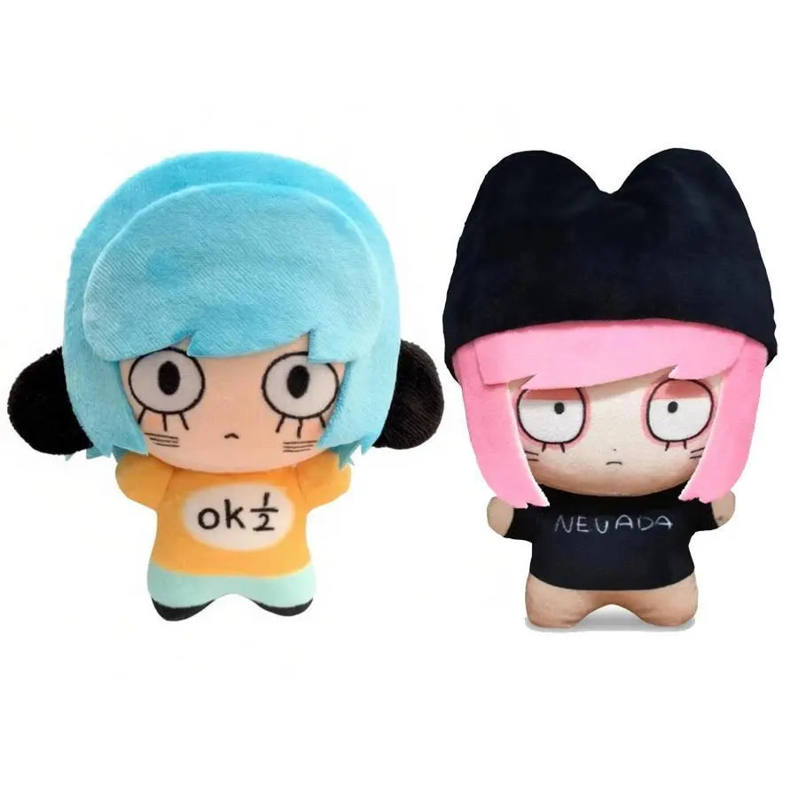 10cm Ranfren Randal’s Friends Nyen Nyon Plushie Stuffed Doll Plush Pandents Keychain Doll Toys Collectible Birthday Xmas Gifts