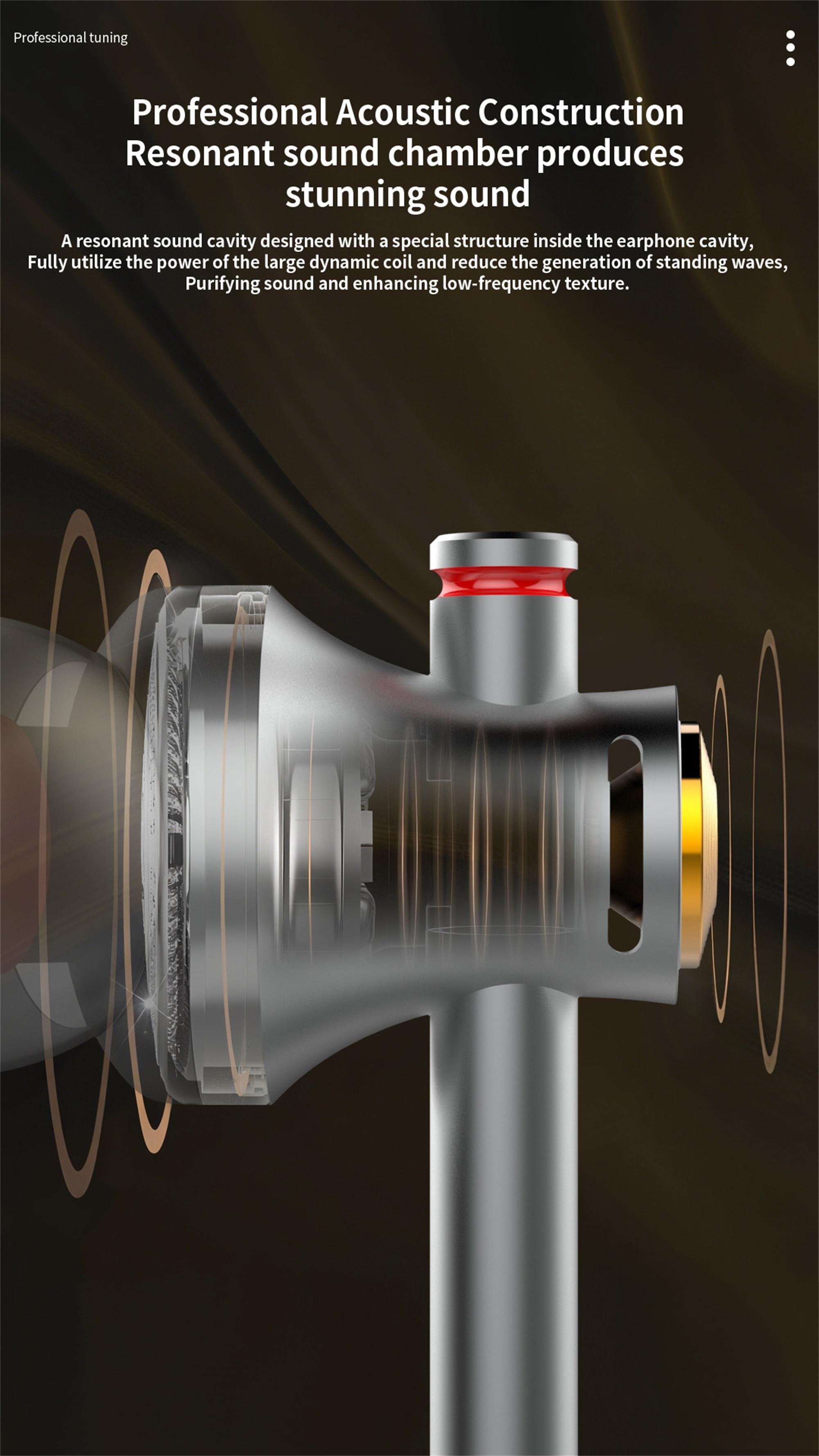 USB C Wired Headphones Dolby Sound With Noise Reduction Type C 3.5mm Music Earphones For Samsung Galaxy S25 S24 Ultra iPhone 15 16 17